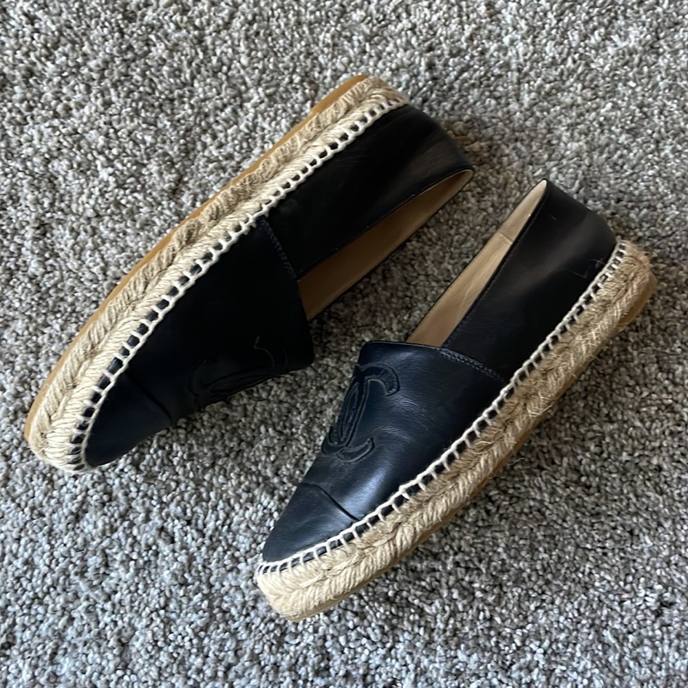 Chanel Lambskin Espadrilles - Picture 8 of 8